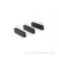 Conector fêmea 8P de 2,0 mm